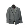 Boy Suit Poly/Visco Grey 5 Pcs Jacket, Vest, Pant, Shirt & Tie. #BS-ST-206BB-Charcoal (Vente Finale)