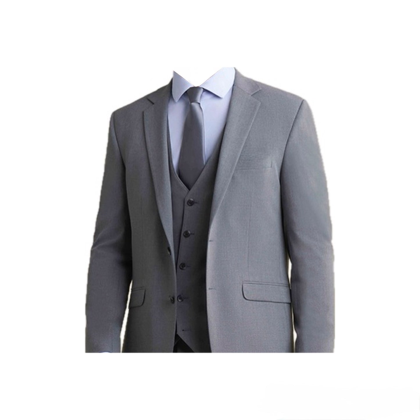 Men Suit regular cut Poly/Visco/Spandex 2pcs. GCCB