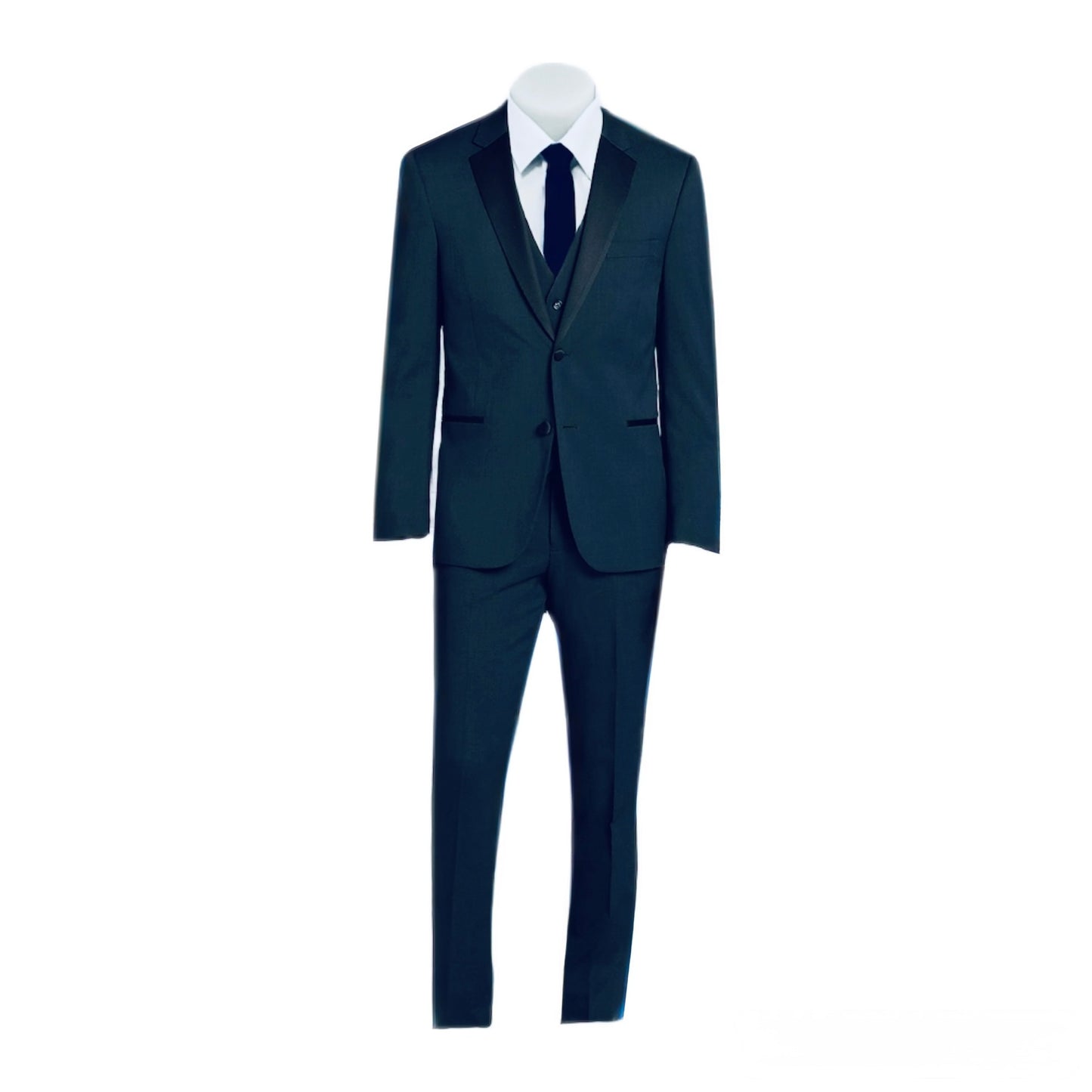 Raffael Uomo Men Tuxedo Slim fit cut Poly/Visco/Spandex 3pcs. (Oversize) BN