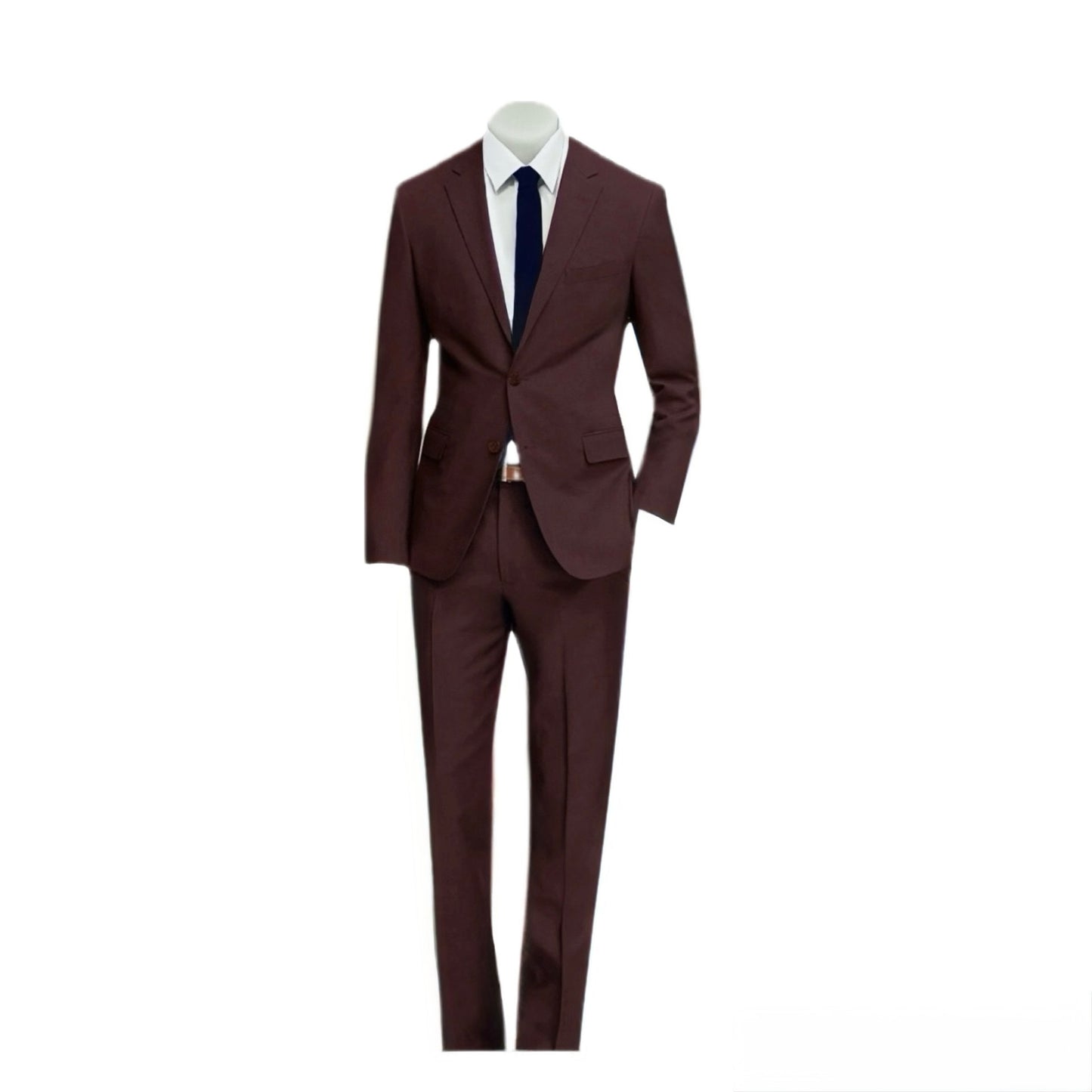 Raffael Uomo Men Suit Slim fit cut PoLYe/Visco/Spandex 3pcs. (Oversize) FB-CB-DGr-Bu
