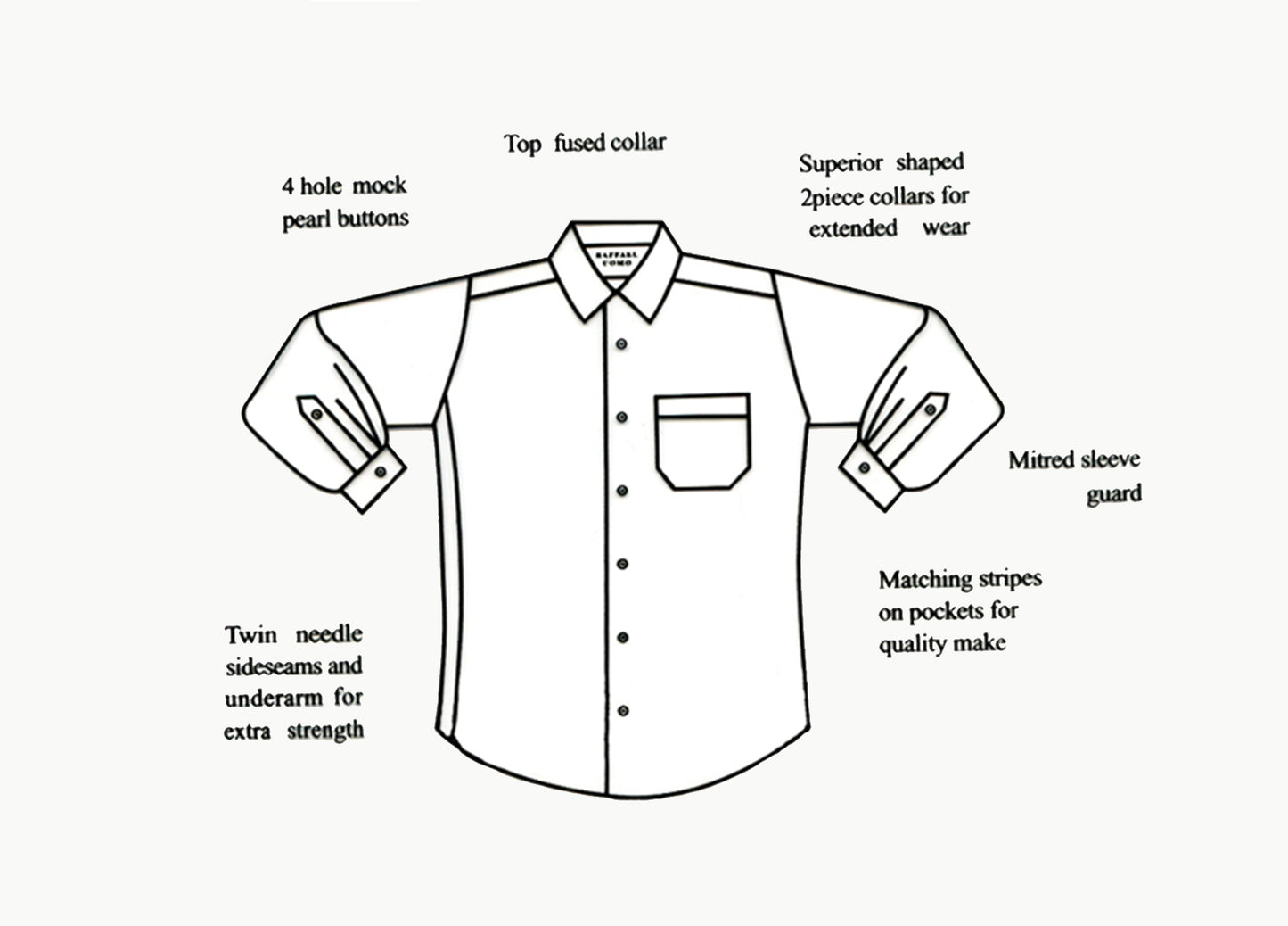 Raffael Uomo Shirt Long Sleeve