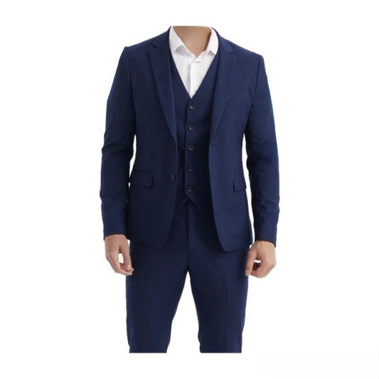 Men Suit Slim fit cut POly/Visco/Spandex 3pcs. (Oversize) BNCG