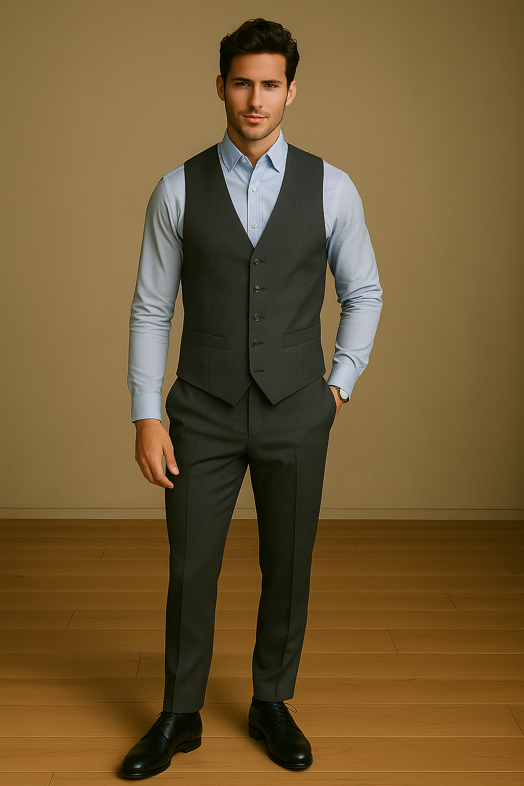 Vest Assorted colors Poly/Visco/Slandex