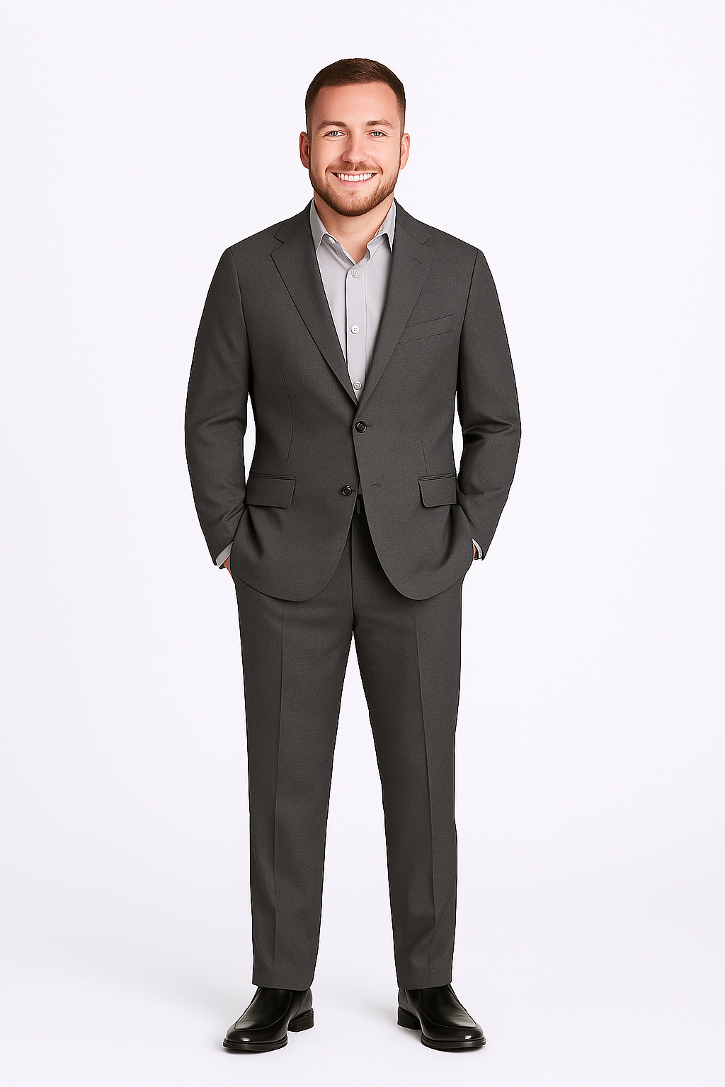 Raffael Uomo Men suit regular cut 2pcs #PL (Oversize)