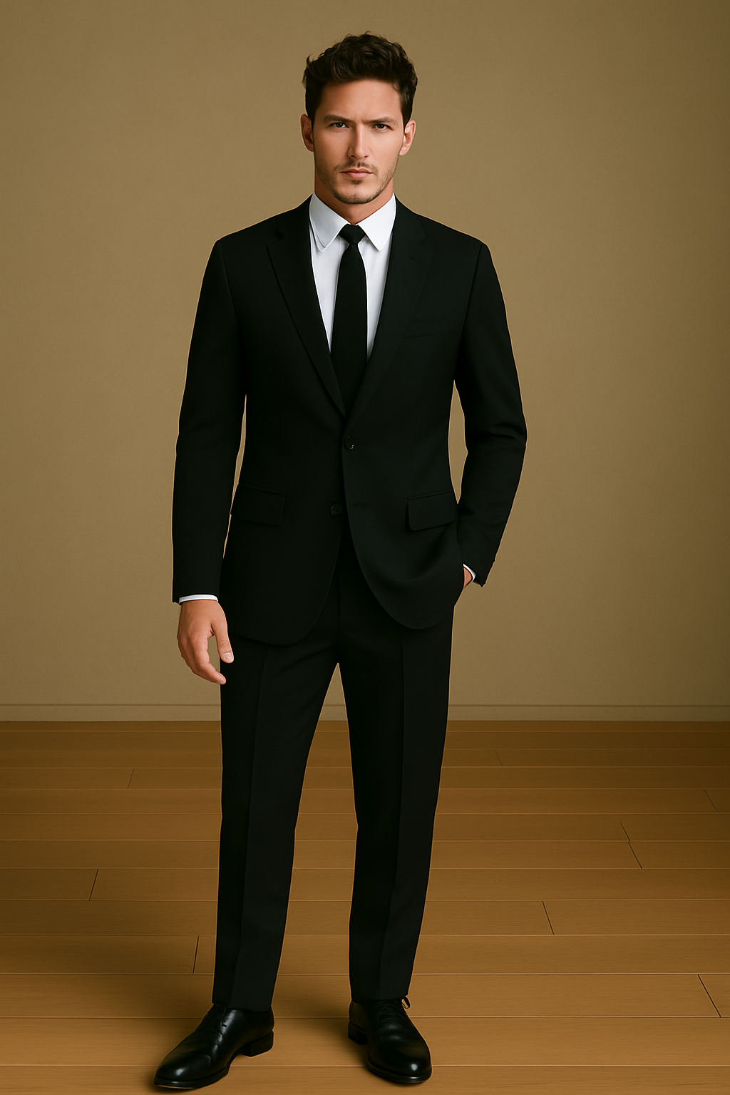 Raffael Uomo Men Suit regular cut Poly/Visco/Spandex 2pcs (Oversize) NB