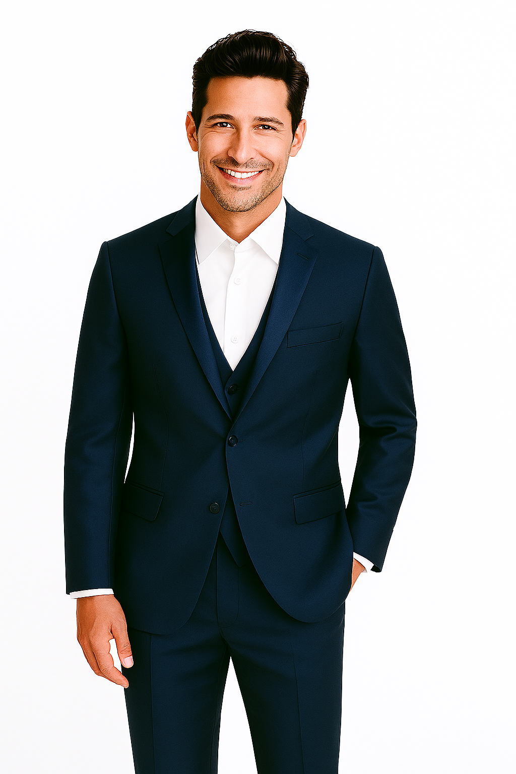 Blazer Men Tuxedo Slim fit  cut Poly/Visco/Spandex