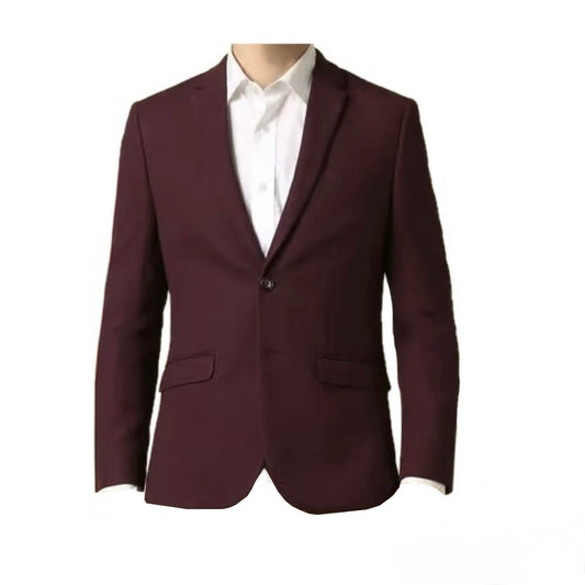 Men Blazer Slim fit cut PoLYe/Visco/Spandex (Oversize) FB-CB-DGr-Bu
