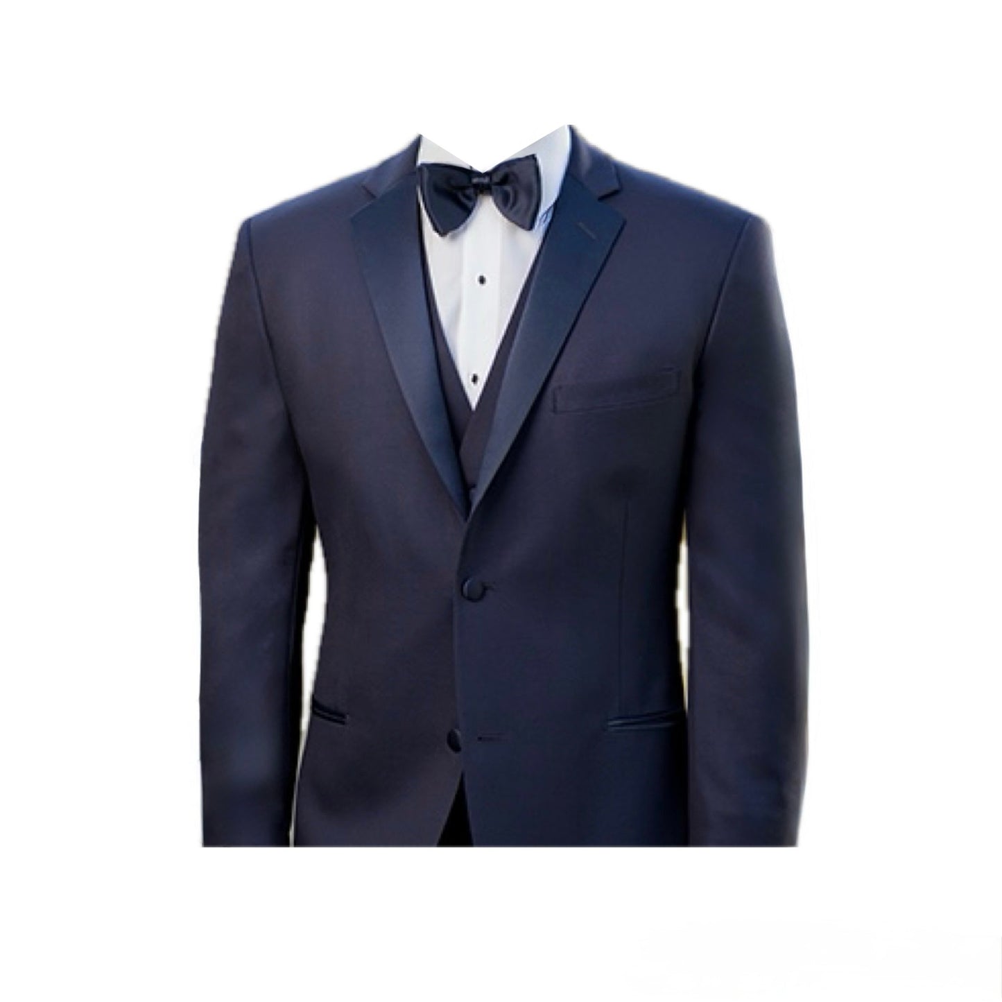 Men Tuxedo Slim fit cut Poly/Visco/Spandex 3pcs. (Oversize) BN
