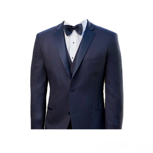 Men Tuxedo Slim fit cut Poly/Visco/Spandex 3pcs. (Oversize) BN