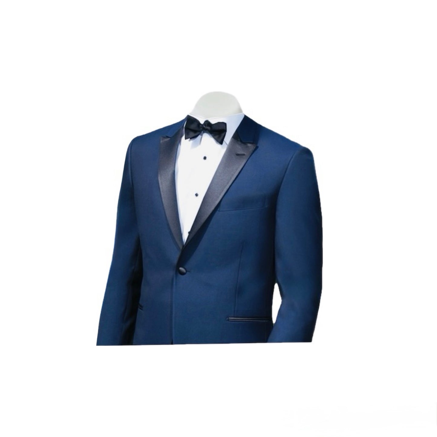 Raffael Uomo Men Tuxedo Slim fit cut Poly/Visco/Spandex 3pcs. (Oversize) CB-Bu