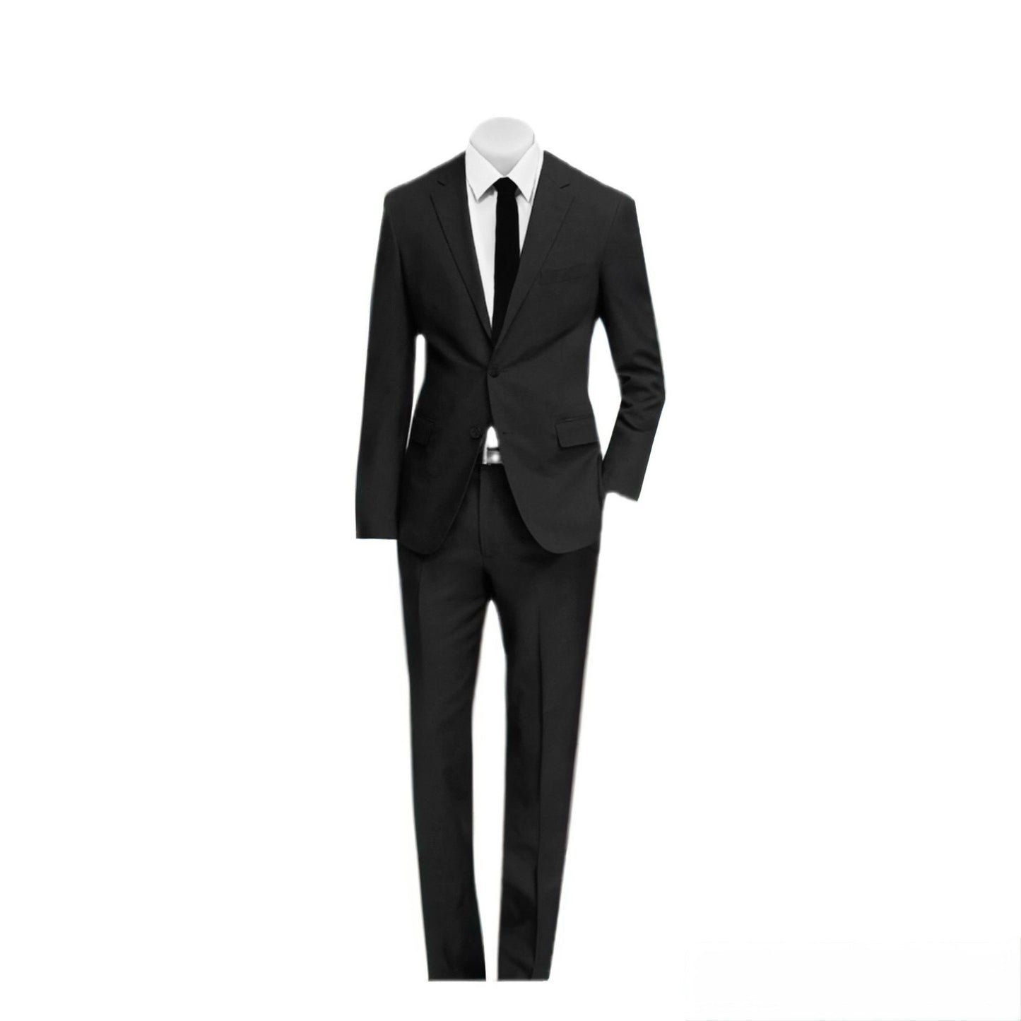 Raffael Uomo Men Suit Slim fit cut POly/Visco/Spandex 3pcs. (Oversize) BNCG