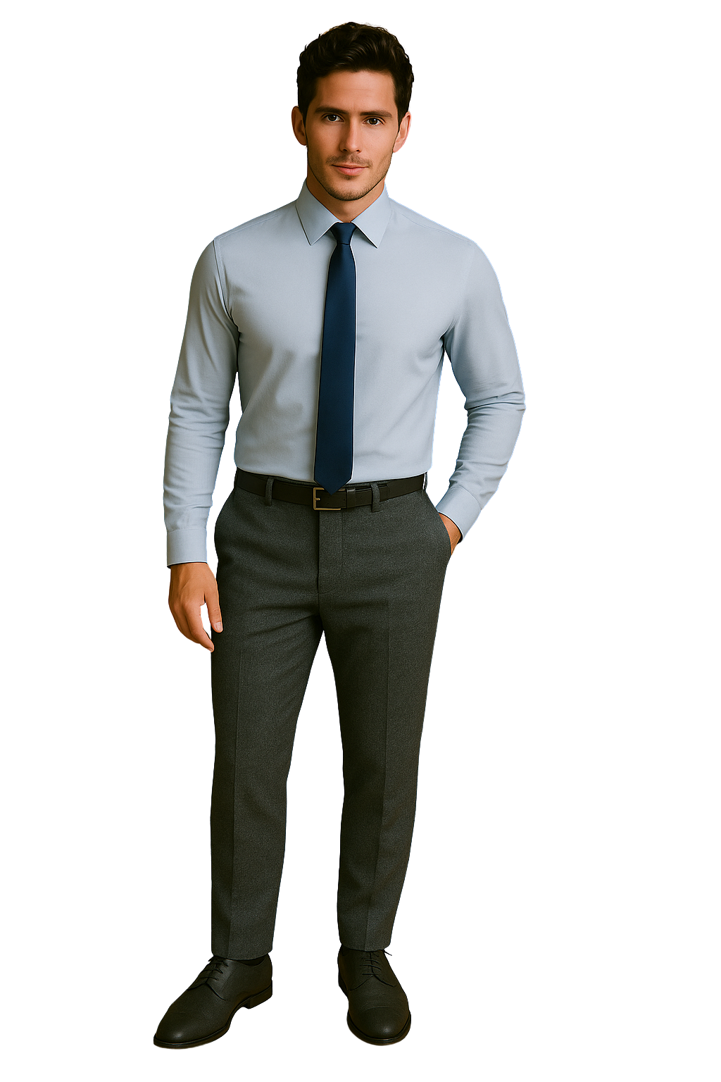Basic Pant regular cut-PLW-8036